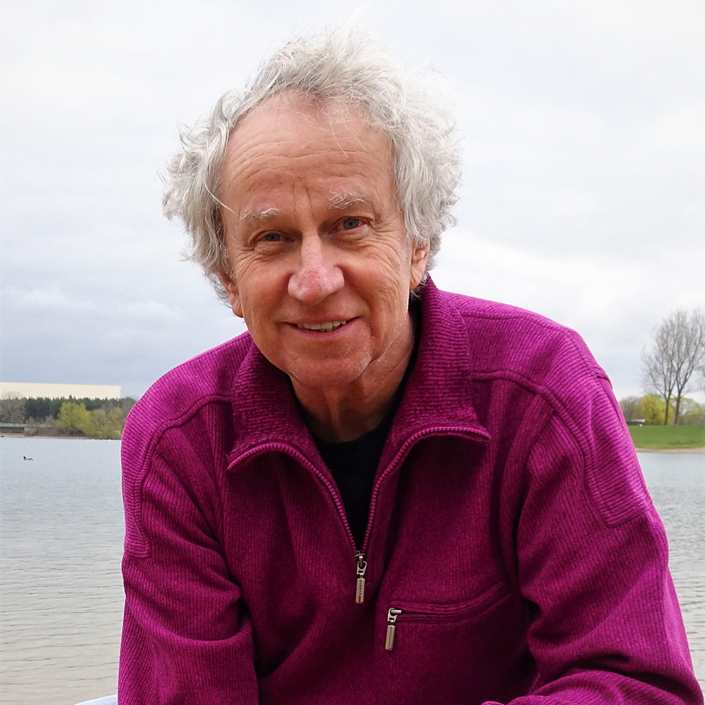 Werner Müller-Hirschfeld in einer Coachingsituation am See